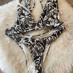 Aerie zebra bikini set